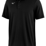 Mizuno polo acelerado hombres vestir negro (9090) 668F1354