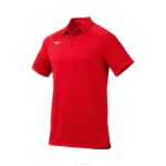 Mizuno polo explorador hombres vestir rojo (1010) 668F2744
