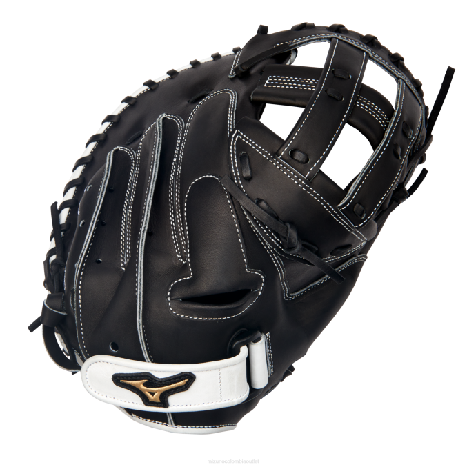Mizuno Pro select series fastpitch softball catcher's mitt 34.5" unisexo accesorios negro (rg90) 668F1663 - Image 1