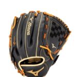 Mizuno prospect select series lanzador/guante de béisbol de campo abierto 12" unisexo accesorios negro-marrón (f980) 668F585