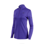 Mizuno respiración térmica media cremallera para correr mujer vestir chaquetón(5858) 668F289