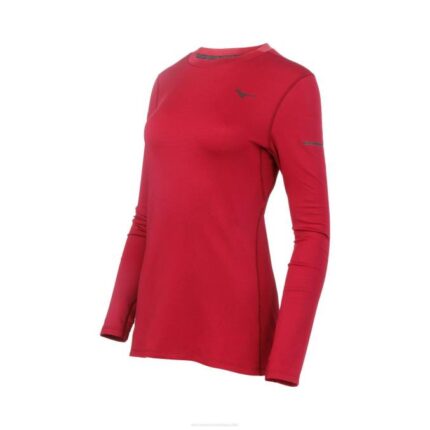 Mizuno respiración termo running manga larga mujer vestir trébol(6161) 668F294