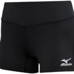 Mizuno shorts de voleibol con entrepierna de 3.5" de la victoria unisexo vestir negro (9090) 668F2234