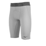 Mizuno shorts deslizantes acolchados aero vent unisexo vestir gris(9191) 668F795