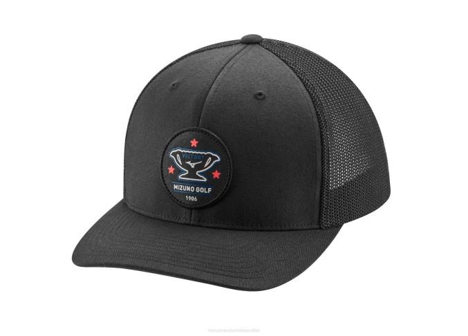 mizuno_sombrero_de_golf_con_parche_de_victoria_unisexo_accesorios_negro_9090_668f408.jpg Mizuno sombrero de golf con parche de victoria unisexo accesorios negro (9090) 668F408 - Image 1