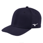 Mizuno sombrero profesional ajustado unisexo accesorios azul marino (5151) 668F534