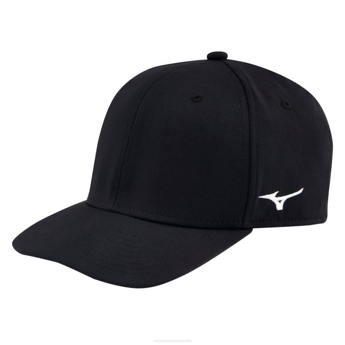 mizuno_sombrero_profesional_ajustado_unisexo_accesorios_negro_9090_668f532.jpg Mizuno sombrero profesional ajustado unisexo accesorios negro (9090) 668F532 - Image 1
