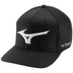 Mizuno sombrero snapback de diamantes unisexo accesorios negro (9090) 668F1123