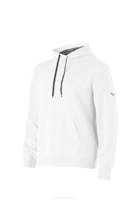mizuno_sudadera_con_capucha_de_retador_unisexo_vestir_blanco_0000_668f1329.png Mizuno sudadera con capucha de retador unisexo vestir blanco (0000) 668F1329 - Image 1