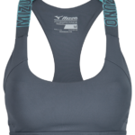 Mizuno sujetador de podio de ronda rousey mujer vestir azul ombre (rere) 668F2723
