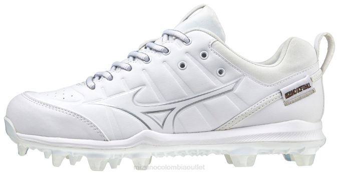 Mizuno Taco de softball moldeado de 9 puntas advanced finch elite 5 tpu mujer zapatos blanco (0000) 668F2159 - Image 1