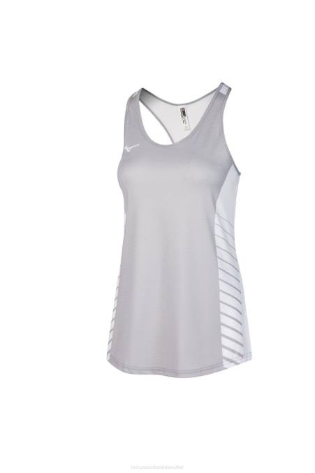 mizuno_tanque_del_equipo_mujer_vestir_20_equipo_grissm36_668f2090.jpg Mizuno tanque del equipo mujer vestir 20.equipo.gris(sm36) 668F2090 - Image 1