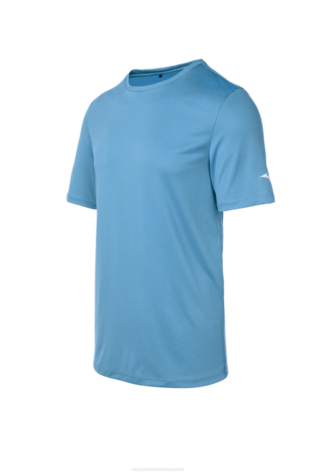 mizuno_tee_unisexo_vestir_azul_claro5555_668f1585.png Mizuno tee unisexo vestir azul claro(5555) 668F1585 - Image 1