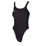Mizuno traje de baño exer espalda cruzada doble mujer vestir negro (9090) 668F2656