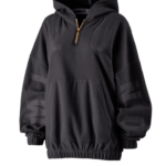 Mizuno tumbona 1/4 cremallera mujer vestir negro (9090) 668F2041