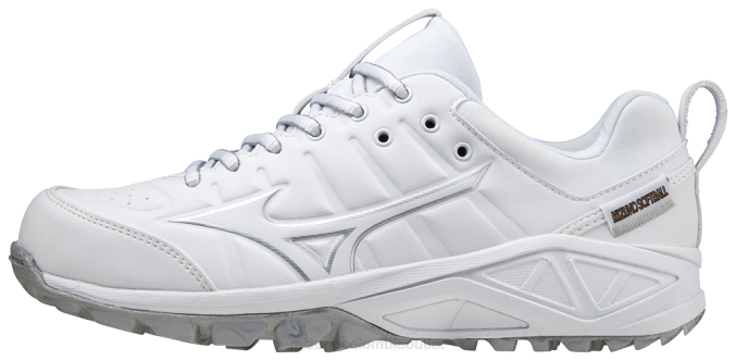 Mizuno Zapatilla de césped bajo para todas las superficies Ambition 2 mujer zapatos blanco (0000) 668F2164 - Image 1