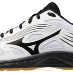 Mizuno zapatilla de voleibol ciclón speed 3 júnior unisexo zapatos blanco-negro(0090) 668F2209