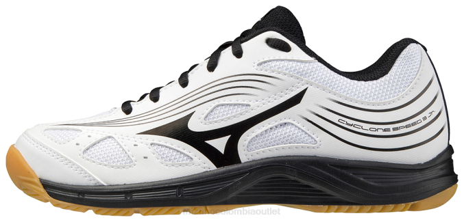 mizuno_zapatilla_de_voleibol_ciclon_speed_3_junior_unisexo_zapatos_blanco_negro0090_668f2209.png Mizuno zapatilla de voleibol ciclón speed 3 júnior unisexo zapatos blanco-negro(0090) 668F2209 - Image 1