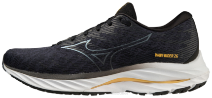 Mizuno zapatillas de correr wave rider 26 2e hombres zapatos odysseygrey-metallicgrey(9zmg) 668F119