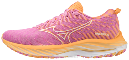 Mizuno zapatillas de correr wave rider 26 roxy mujer zapatos ciclamen-blanco(6t00) 668F130