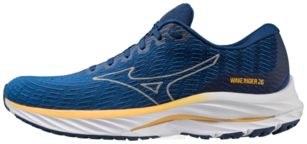 Mizuno zapatillas de correr wave rider 26 ssw hombres zapatos snorkelblue-vaporousgrey(skvg) 668F94